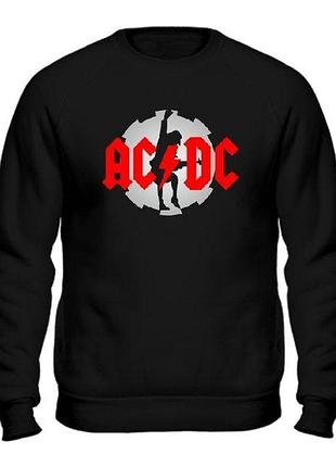 Свитшот черный loys музыка рок ac/dc m