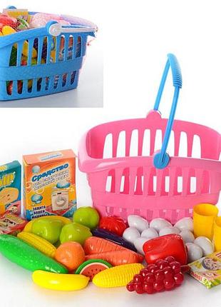 Игровая корзина с продуктами орион 29,5см набор (362 в.2)
