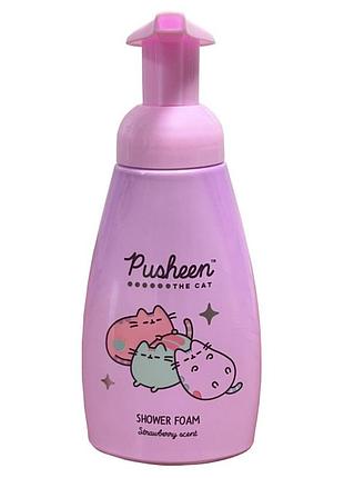 Піна для душу з ароматом полуниці тм "pusheen", 300 мл (124265)