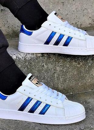 Кроссовки adidas superstar белые адидас суперстар кожаные (размеры: 36,37,38,39) - 29-7 видео обзор