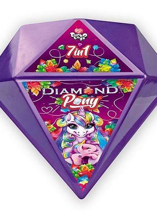 Набор креативного творчества danko toys diamond pony дт-оо-09379
