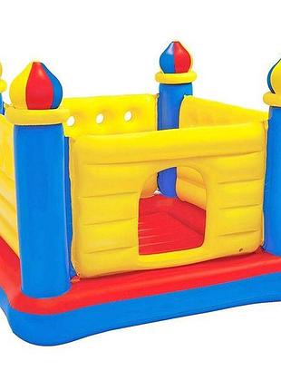 Надувний ігровий центр-батут intex 48259 (1.75 x 1.75 x 1.35 см) jump-o-lene castle bouncer