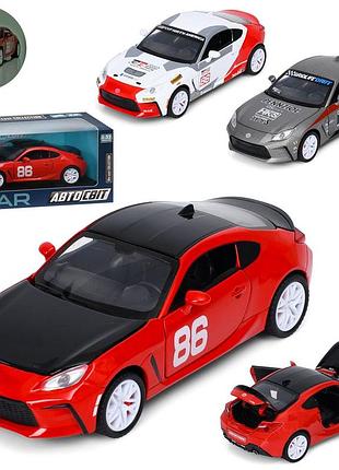Машина ap-2113 автосвіт,1:32 метал,інерція,15,5см,звук, світ,відчиняються двері/багаж.3види.бат