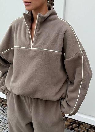 Флісовий костюм 42-48 жіночий мод. 145