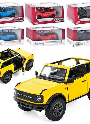 Машинка іграшкова kt5438wa "ford bronco 2022"