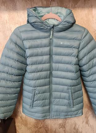 Куртка для дівчинки mountain warehouse, блакитна
