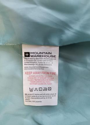 Куртка для дівчинки mountain warehouse, блакитна 10
