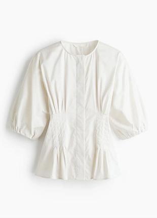 Блуза котон h&amp;m