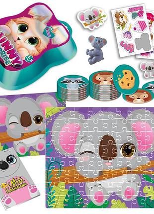 Набор для творчества vladi toys с сюрпризами "bunny surprise. темно-розовый" (vt8080-12)