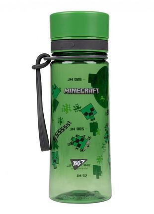 Бутылка для воды yes "minecraft" 400 мл, яркий дизайн (708179)