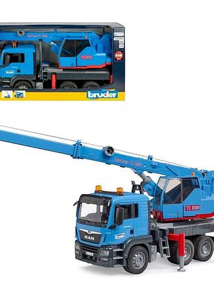 Іграшковий автокран man tgs, дитяча машинка (3771)