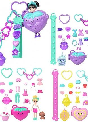 Набір підвіска polly pocket фруктовий стиль (jkr51)
