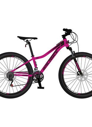 Велосипед profi balance 26", алюминиевая рама 13", 21 скорость, фуксия (bl-2603)