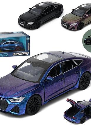 Машина ap-2107 (18шт) автосвіт,1:32, метал,інерція,зв,світ,відчин.двері/багаж.капот.гум.кол.3кольори