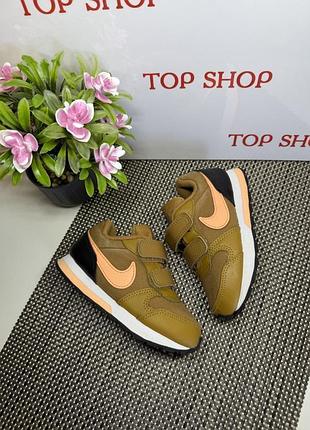 Оригинальные кроссовки nike липучка 7