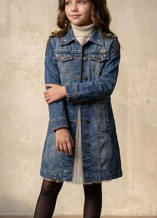 Джинсова сукня - піджак h&m