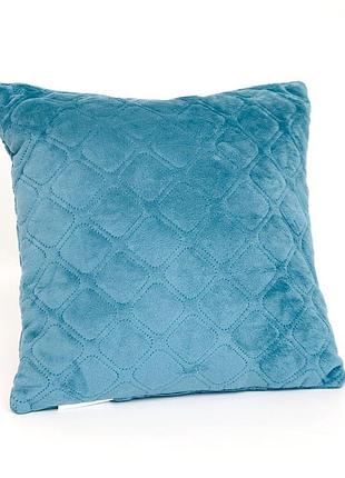 Подушка декоративная "velure" 50*70 см (650г) (синий)