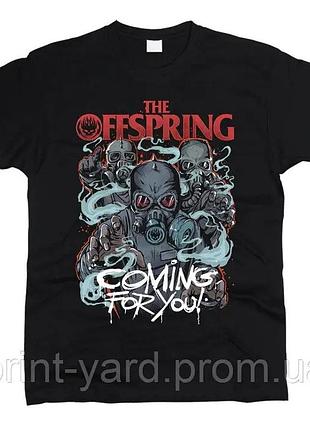 Футболка черная loys music offspring coming for you
