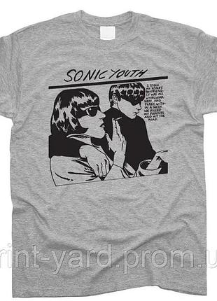 Футболка сіра loys music sonic youtth print