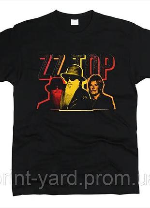 Футболка черная loys music zz top