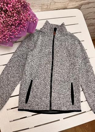 Кофта для хлопчика h&m сіра тепла