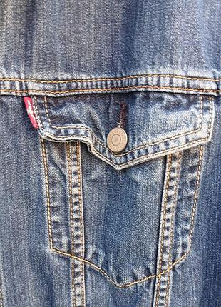 Мужская джинсовая куртка levi strauss. 2