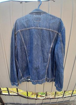 Мужская джинсовая куртка levi strauss. 10