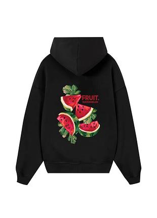 Худи loys толстовка с принтом tropical watermelon hoodie, черный m