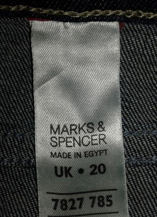 Джинсова спідниця олівець marks and spencer uk20 6