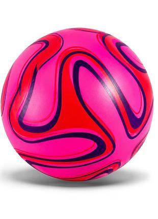 Детский резиновый мяч rb24376(pink-1) 60 граммов, диаметр 17,5 см
