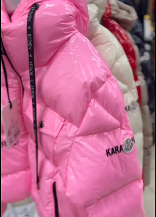 Жіноча куртка moncler рожева 7