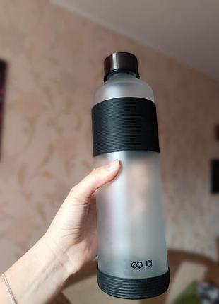 Пляшка для води equa скляна