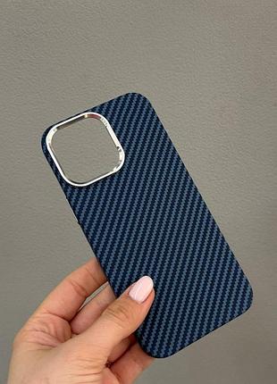 Протиударний карбоновий чохол з magsafe iphone 14 pro max,чохол carbon magsafe для iphone 14 pro max