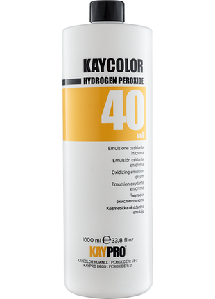 Kaycolor hydrogen окислювач 40vol 1000мл