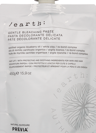 Earth м'яка знебарвлювальна паста 450гр