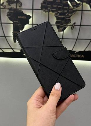 Шкіряний чохол-книжка самсунг а16 5g/16 4g,чохол-книжка business leather для samsung а16 5g/16 4g (чорний)