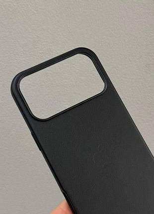 Протиударний шкіряний чохол magsafe для iphone 17 pro max, преміальний шкіряний чохол для айфон 17 pro max 4
