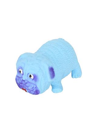 Детская игрушка тянучка-антистресс "мопс" 105-22(blue) размер 8 см