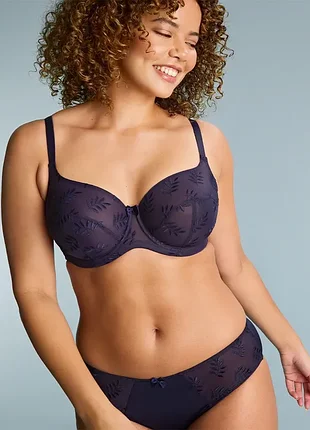 Шикарный бюстгальтер panache tango balcony bra 9071 purple 75g