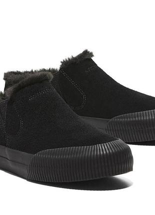 Очень удобные,теплые зимние на меху,слипоны timberland