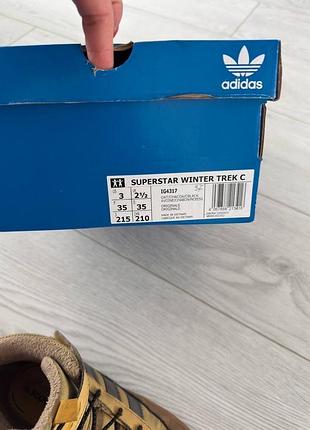 Теплі ботинки adidas 35 розмір 3