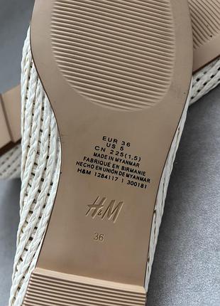 Туфлі  балетки mary jane від h&m 7