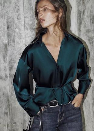 Блузка сорочка оригінал zara ❤️ 2