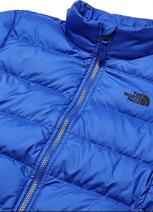 Пуховик чоловічий the north face синій