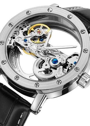 Часы мужские forsining air silver в коробочке