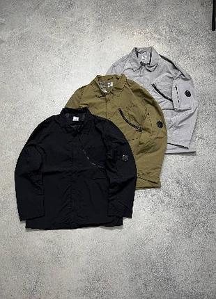 Соуп худи c.p. company цвет: черный,серый,зеленый size :m,l,xl