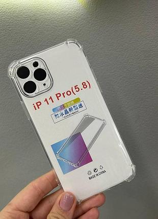 Прозрачный чехол iphone 11 pro, противоударный чехол для iphone 11 pro, силиконовый чехол iphone 11 pro