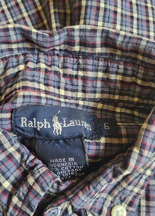 Детская рубашка ralph lauren 3