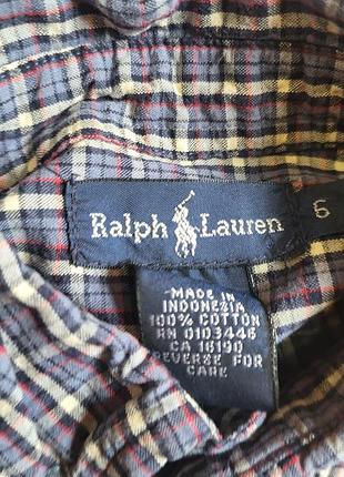 Детская рубашка ralph lauren 4
