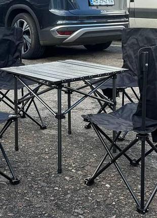 Стіл +4 стільці folding table and chairand 70-50